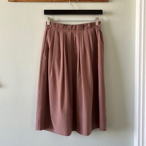 JCrew A-line Midi Skirt